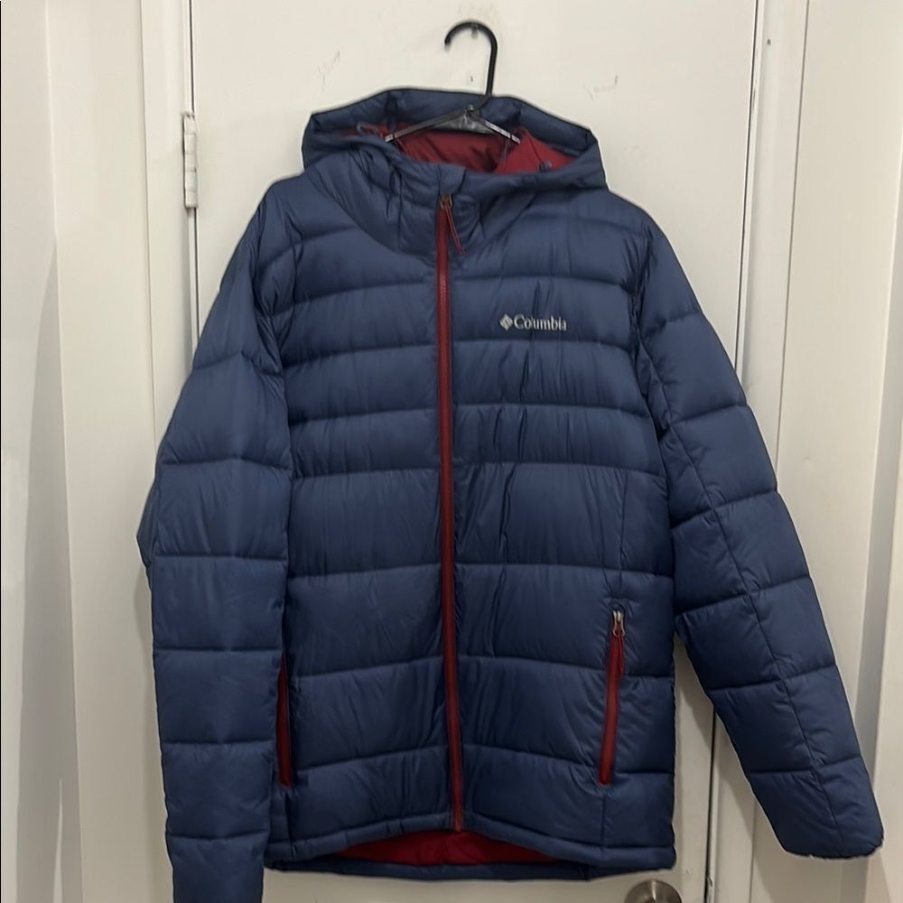 Columbia Blue Puffer Jacket